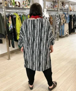 Trine Kryger Simonsen Liv Tunic, Black/White Trine Kryger Simonsen