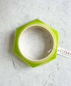 Zsiska Playa Bangle Bracelet, Lime