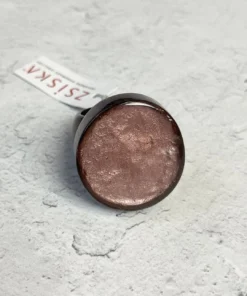 Zsiska Raquel Round Ring, Pink Zsiska