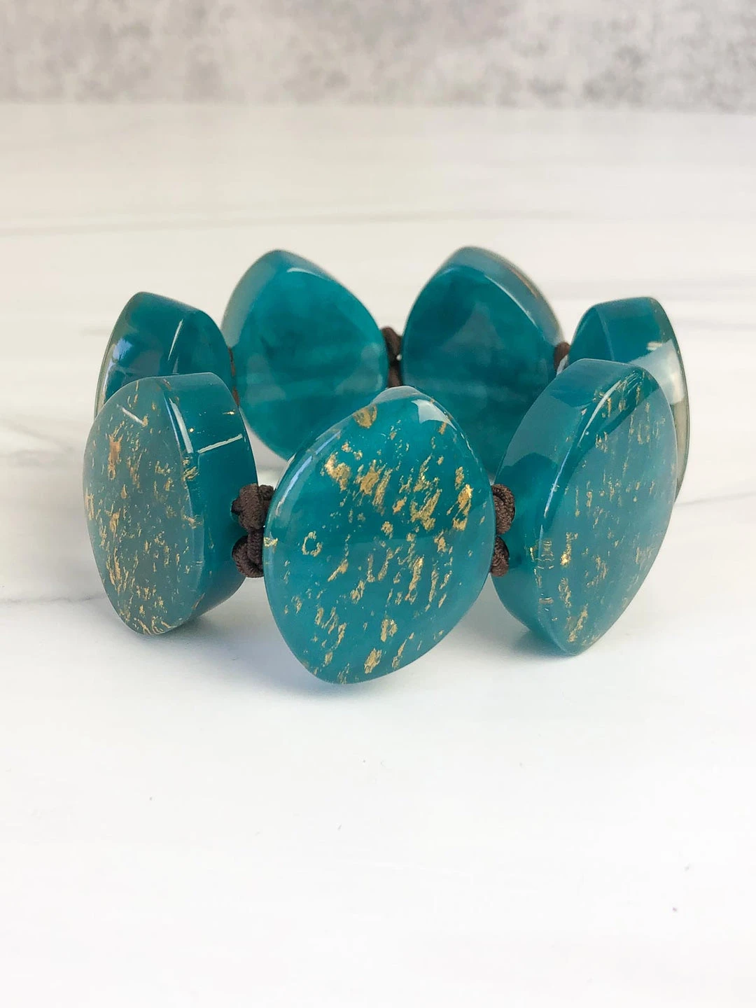 Zsiska Rhea Bracelet, Teal Zsiska