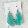 Zsiska Zsiska Sophia Medium Wire Drop Earrings, Turquoise