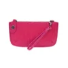Joy Susan Woven Crossbody Wristlet Clutch, Fuchsia Joy Susan